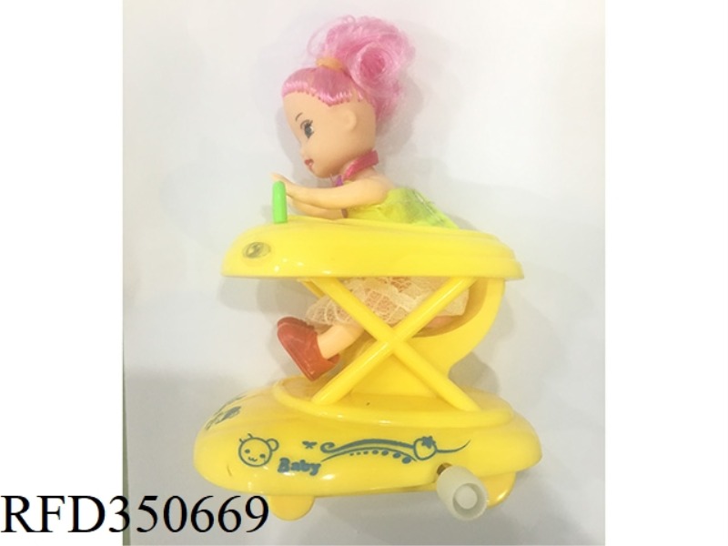 WIND UP BARBIE STROLLER