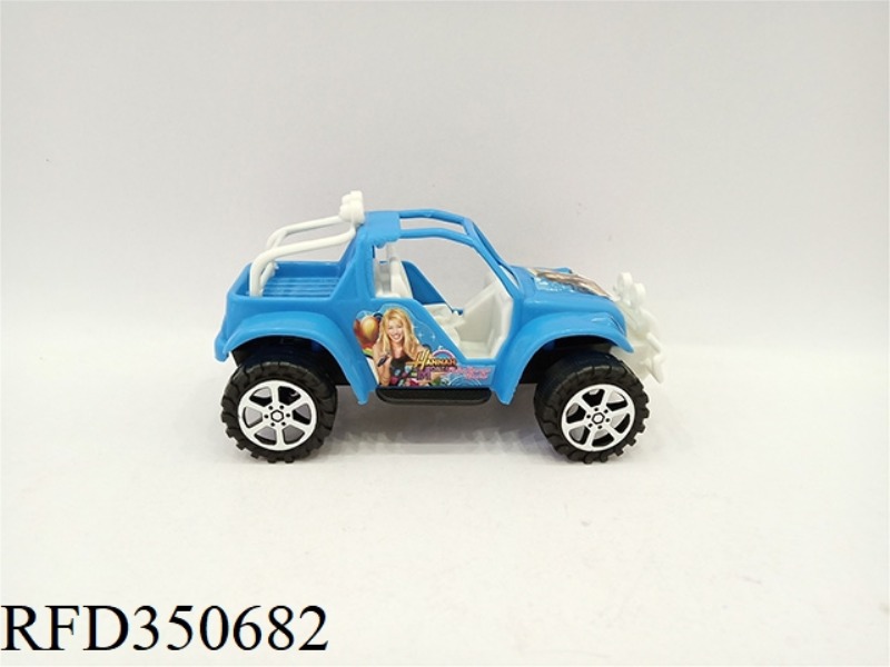 BARBIE FRICTION CAR
