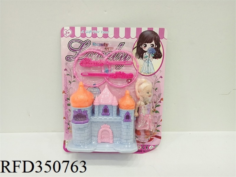 3.5 INCH BARBIE + ACCESSORIES