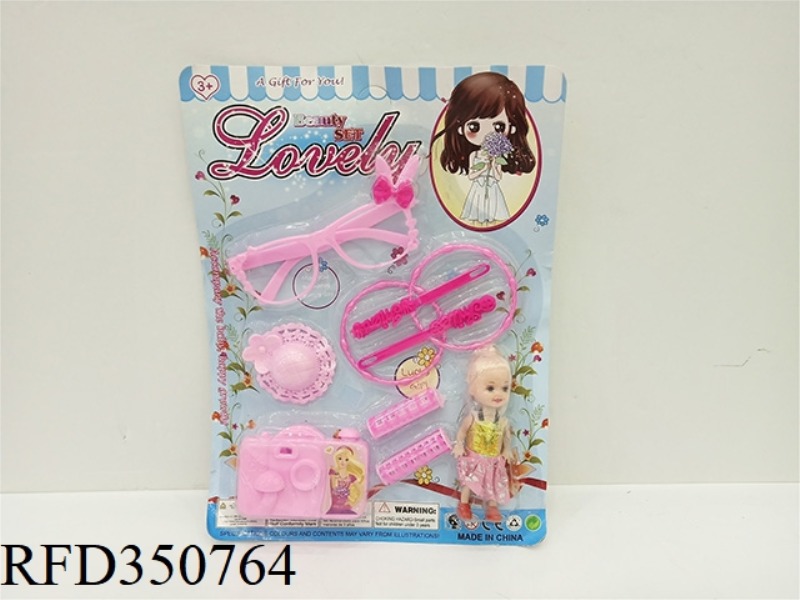 3.5 INCH BARBIE + ACCESSORIES