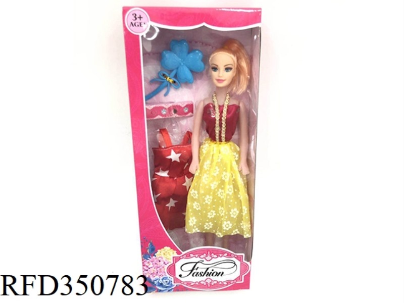 11.5 INCH EMPTY BARBIE DOLL