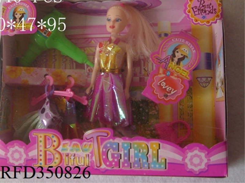 REAL BODY 7 INCH BARBIE