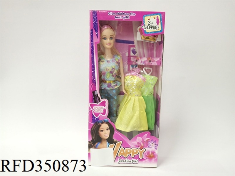 11.5 INCH EMPTY BARBIE OPP BAG 6 TYPES ASSORTED