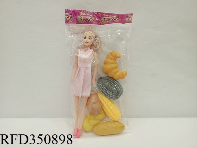 FRUITS AND VEGETABLES + HOLLOW BARBIE