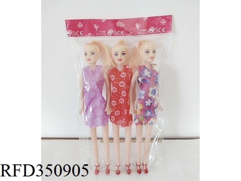 11 INCH EMPTY BODY 3 SISTERS BARBIE