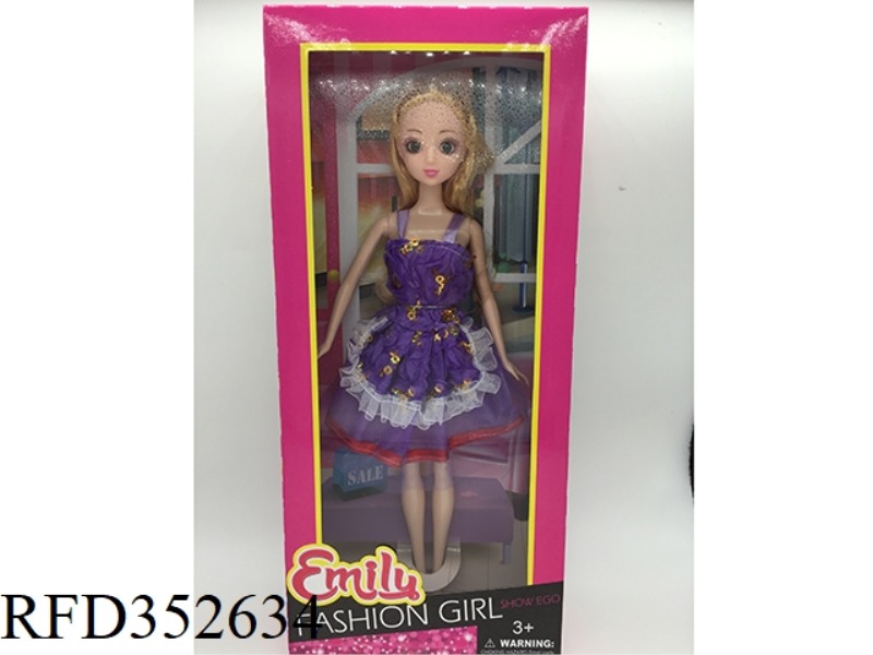 EMILY 11.5 INCH SOLID BARBIE DOLL