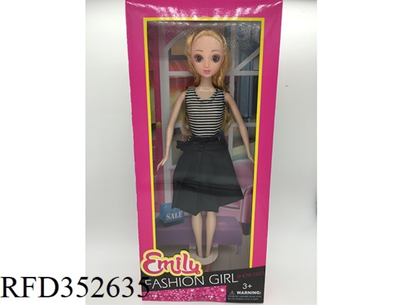 EMILY 11.5 INCH SOLID BARBIE DOLL