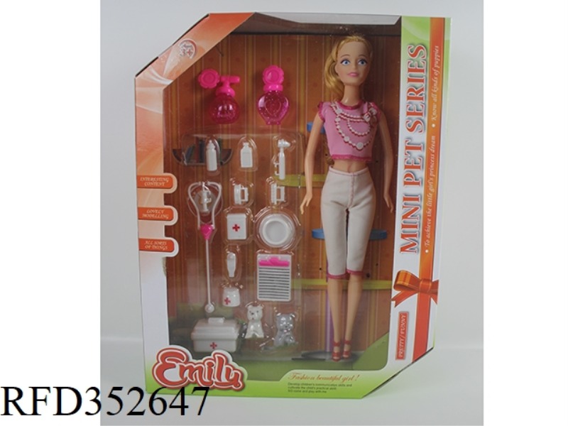 EMILY 11.5 INCH SOLID BARBIE DOLL