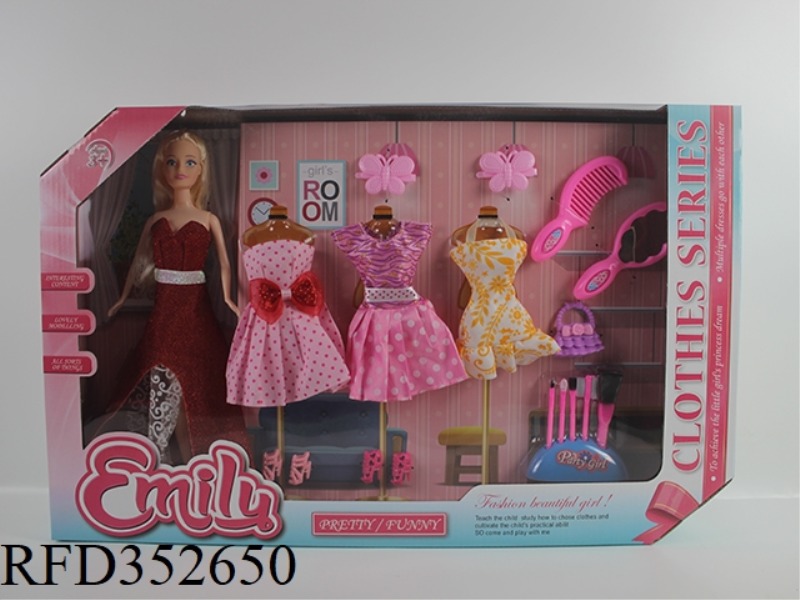 EMILY 11.5 INCH SOLID BARBIE DOLL
