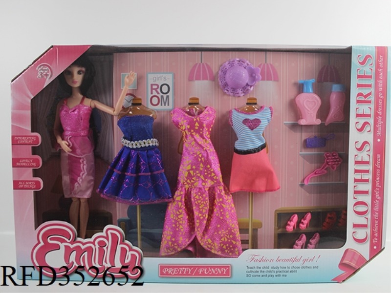 EMILY 11.5 INCH SOLID BARBIE DOLL
