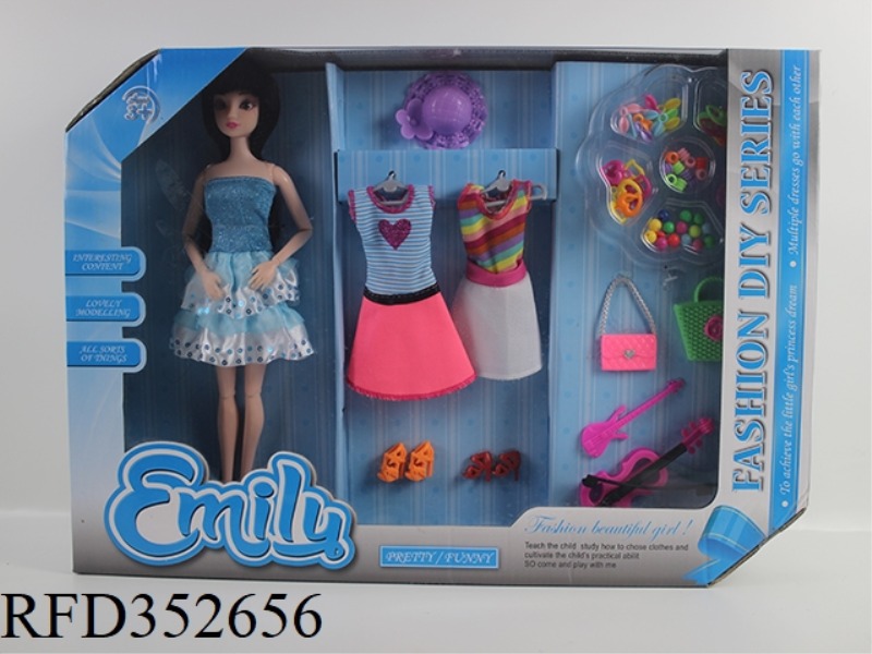 EMILY 11.5 INCH SOLID BARBIE DOLL