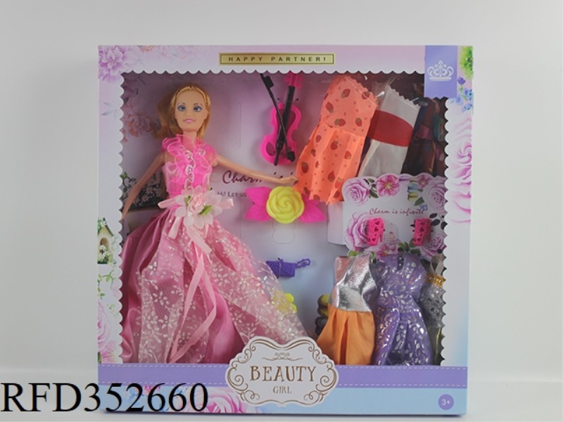 EMILY 11.5 INCH SOLID BARBIE DOLL