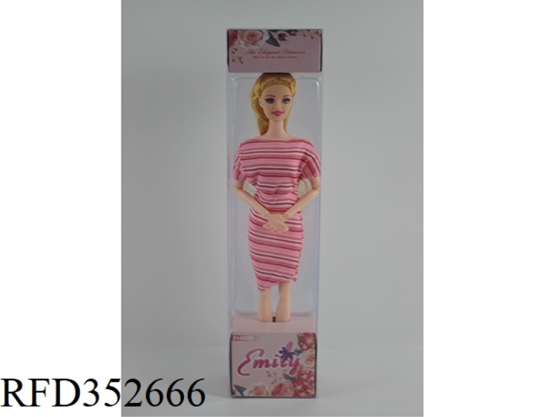 EMILY 11.5 INCH SOLID BARBIE DOLL