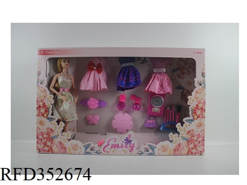 EMILY 11.5 INCH SOLID BARBIE DOLL