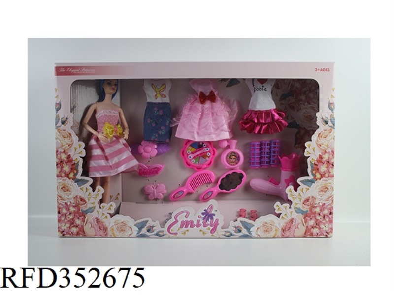 EMILY 11.5 INCH SOLID BARBIE DOLL