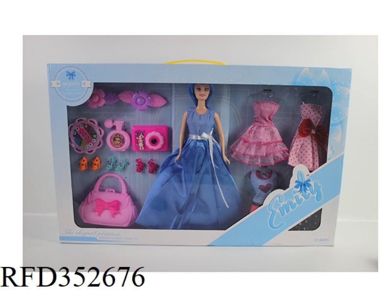 EMILY 11.5 INCH SOLID BARBIE DOLL