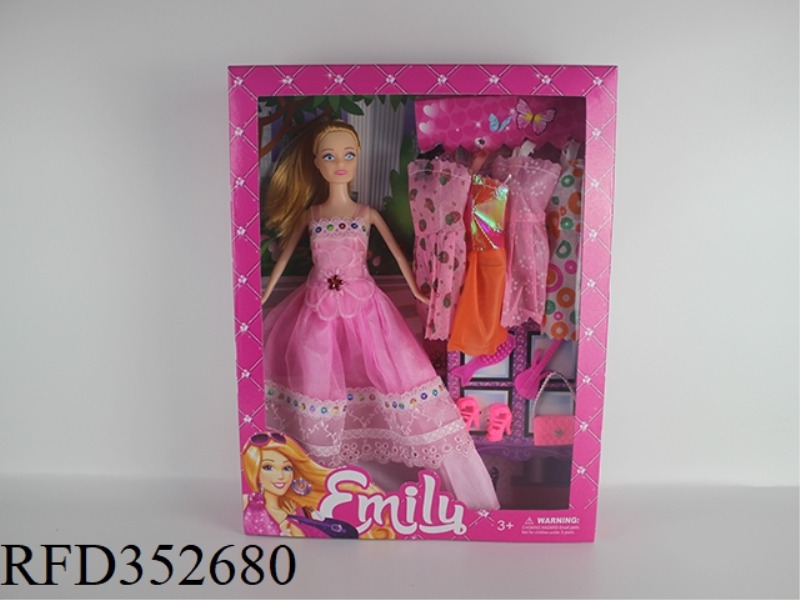 EMILY 11.5 INCH SOLID BARBIE DOLL