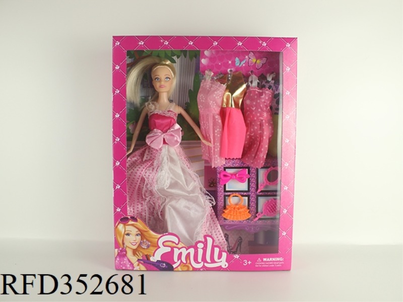 EMILY 11.5 INCH SOLID BARBIE DOLL