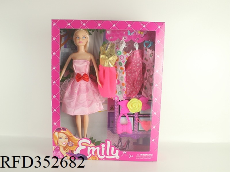 EMILY 11.5 INCH SOLID BARBIE DOLL