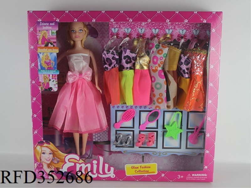 EMILY 11.5 INCH SOLID BARBIE DOLL