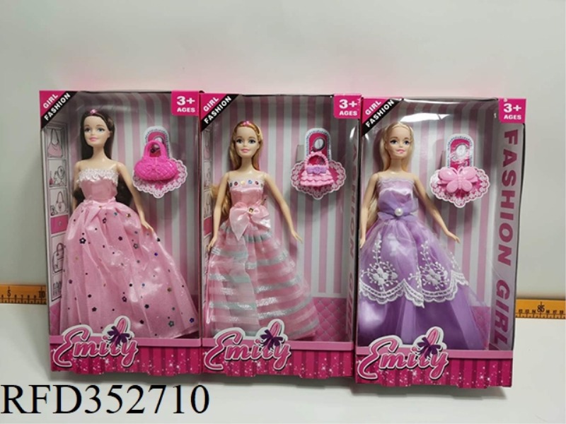 EMILY 11.5-INCH REAL BARBIE (3 TYPES MIXED)