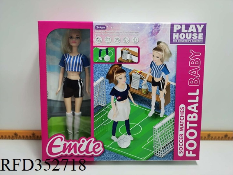 EMILY 11 INCH SOLID BARBIE DOLL
