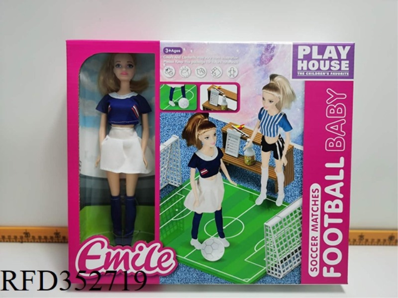 EMILY 11 INCH SOLID BARBIE DOLL