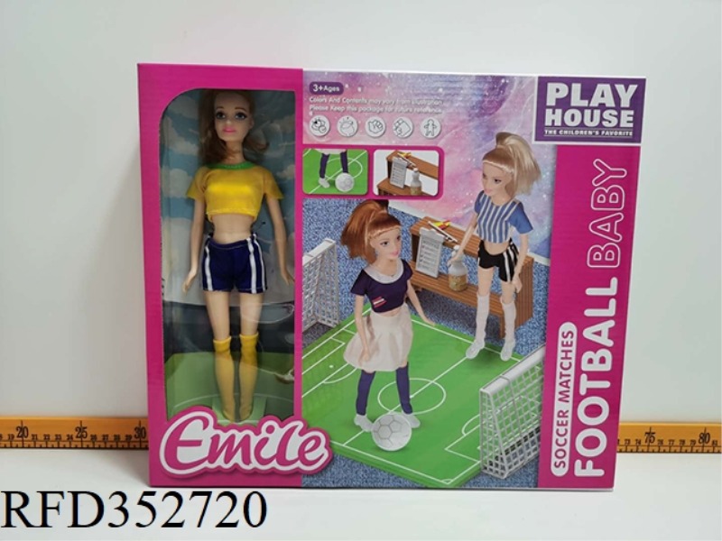 EMILY 12 INCH SOLID BARBIE DOLL