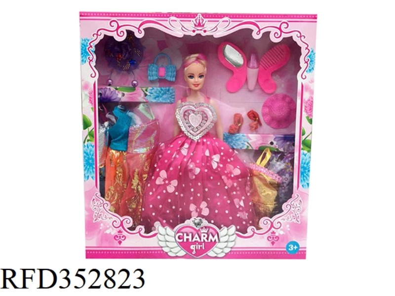11 INCH FASHION HOLLOW BARBIE SUIT