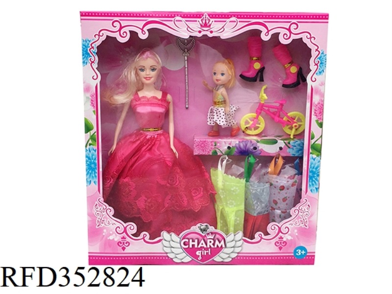 11.5 INCH FASHION SOLID BARBIE SUIT
