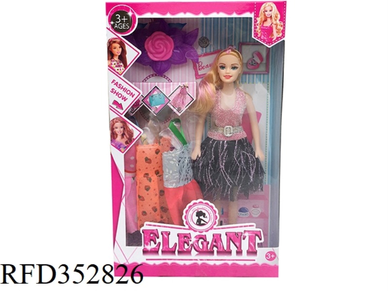 11 INCH FASHION HOLLOW BARBIE SUIT