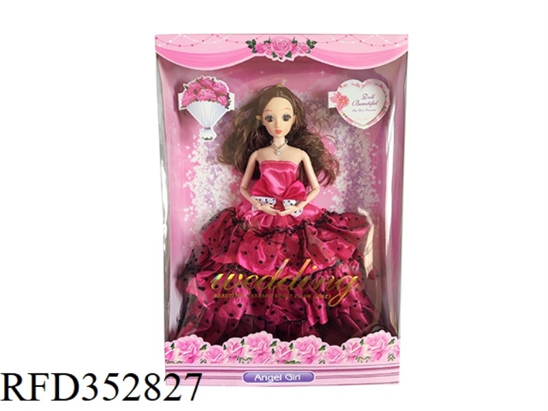 11.5 INCH 3D EYEBALL SOLID JOINT FASHION BARBIE SUIT