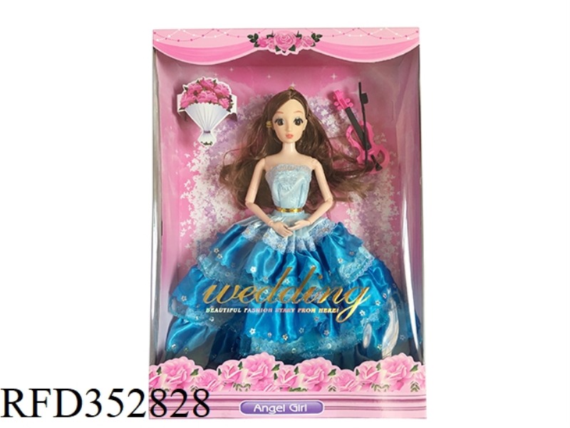11.5 INCH 3D EYEBALL SOLID JOINT FASHION BARBIE SUIT