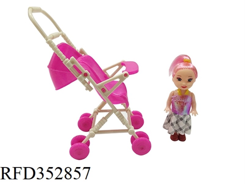 3 INCH SOLID SMALL KELLY WITH CART
