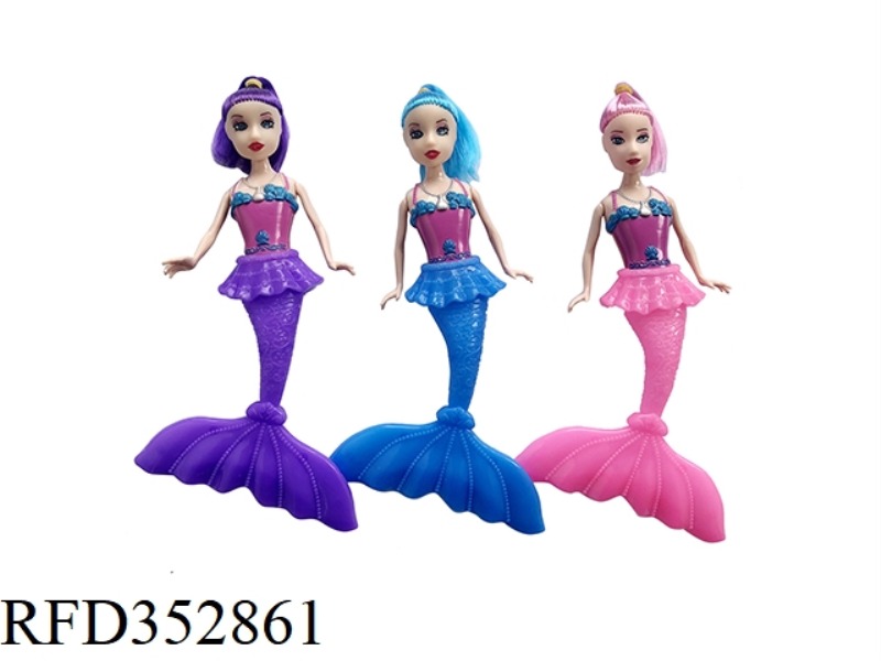 7 INCH SOLID LIGHT MERMAID
