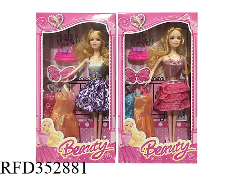 11.5 INCH SOLID FASHION BARBIE SUIT
