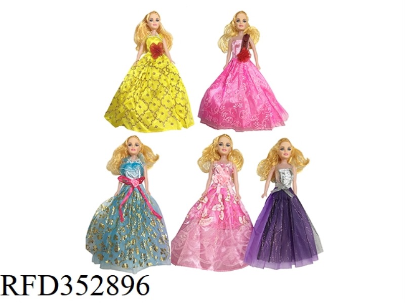 11 INCH FASHION BIG SKIRT HOLLOW BARBIE
