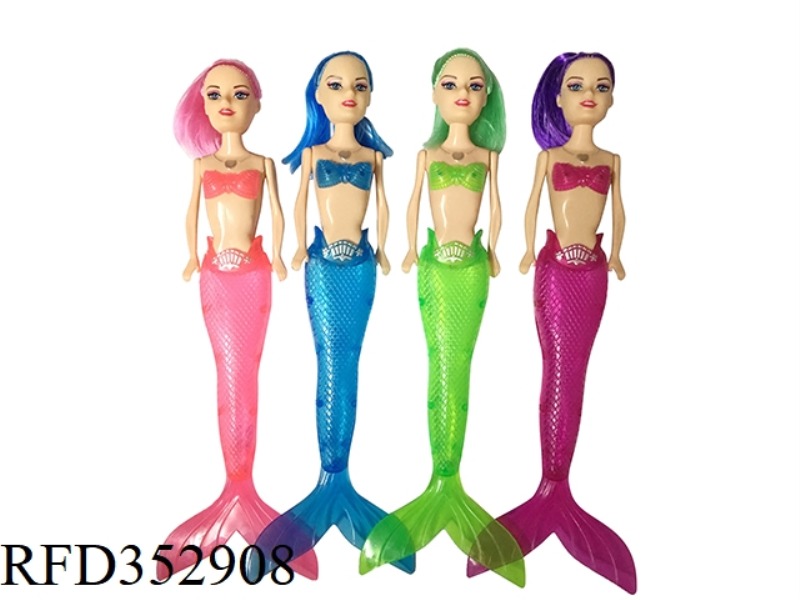 9 INCH SOLID LIGHT MERMAID