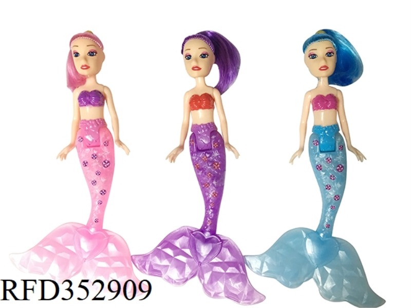 7 INCH SOLID LIGHT MERMAID
