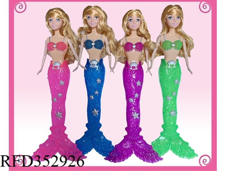 11.5 INCH SOLID LIGHT MERMAID