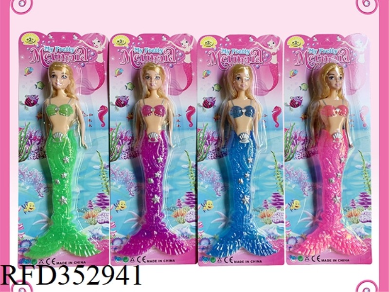 11.5 INCH FASHION REAL LIGHT MERMAID