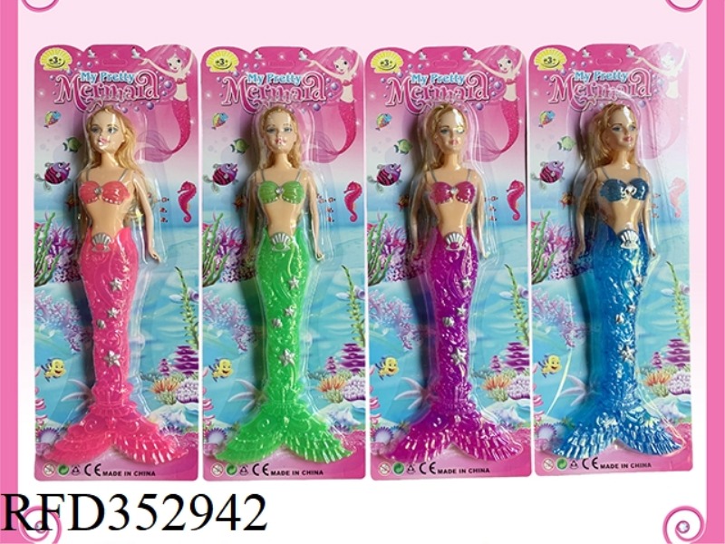 11.5 INCH FASHION REAL LIGHT MERMAID