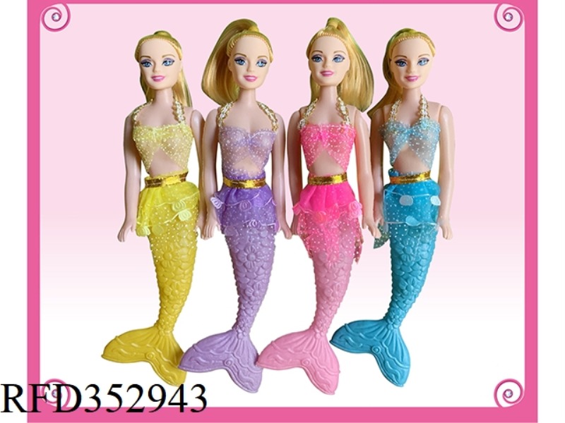 11 INCH HOLLOW MERMAID