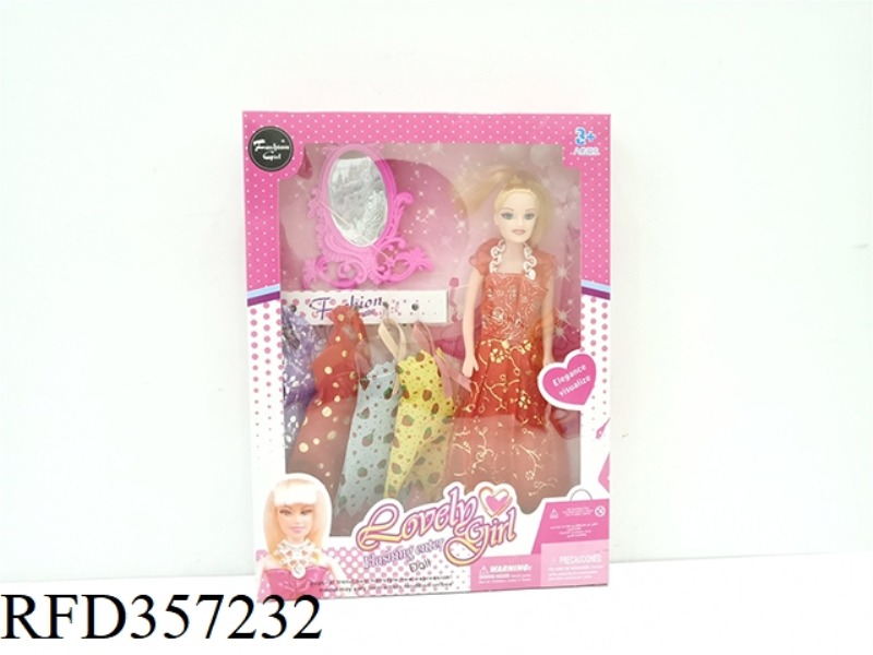 11 INCH EMPTY BARBIE