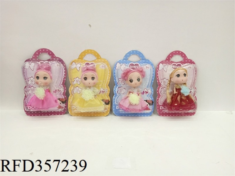 THE 3-INCH DOLL IS CONFUSED
DOLL