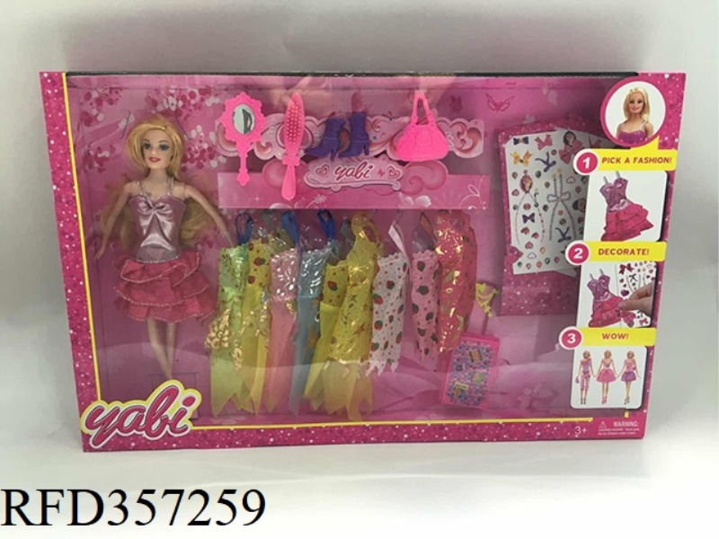 11 INCH SOLID BARBIE