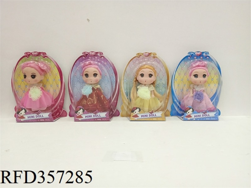 THE 3-INCH DOLL IS CONFUSED
DOLL
