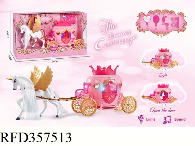 STATIC PEGASUS CROWN CAR (PINK)