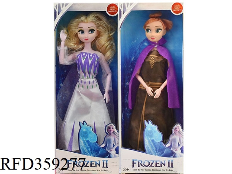 11-INCH 9-JOINT REAL ICE PRINCESS (TWO ASSORTED)