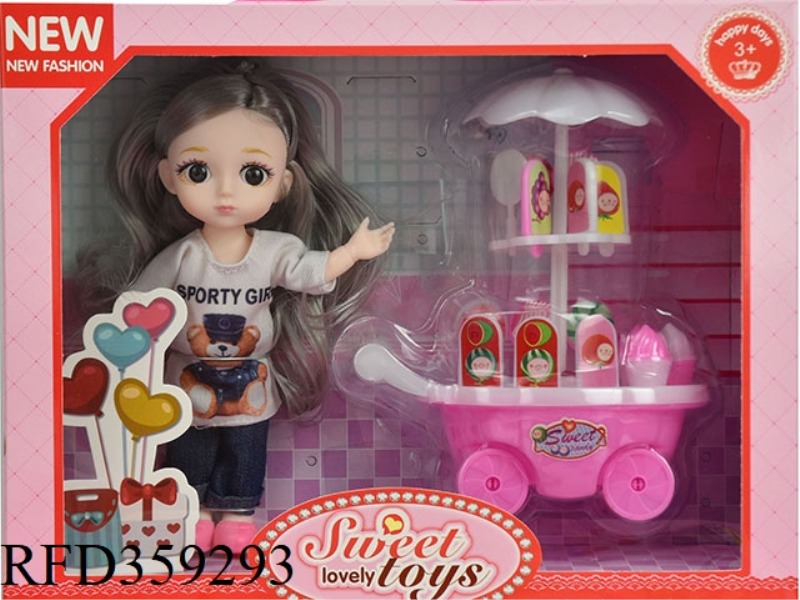 16 CM 13 JOINT BJD LOLI SIMULATION EYE DOLL